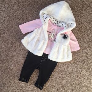 EUC Calvin Klein Jeans 3 Piece Set